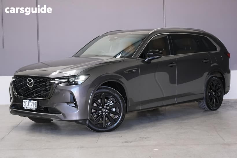 Grey 2025 Mazda CX-80 Wagon G40E Azami
