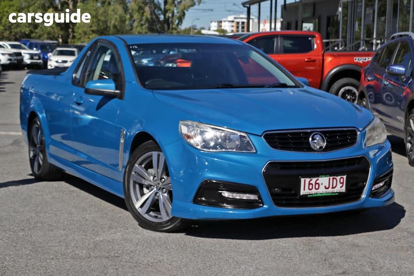 Blue 2014 Holden UTE Utility Sv6
