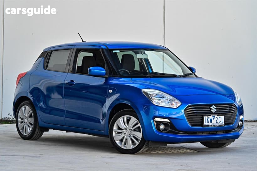 Blue 2017 Suzuki Swift Hatchback Gl Navigator