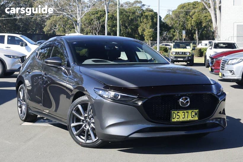 Grey 2024 Mazda 3 Hatchback G20 Touring