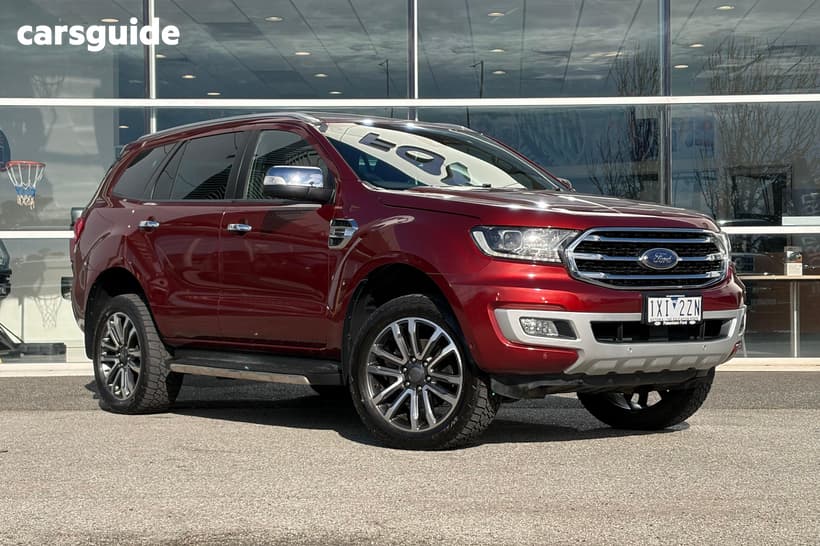 Orange 2020 Ford Everest Wagon Titanium (4Wd)
