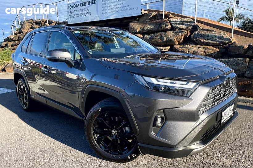 Grey 2025 Toyota RAV4 Wagon Cruiser (Awd) Hybrid