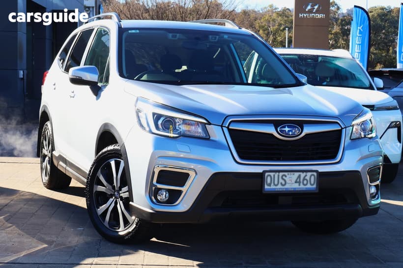 Silver 2019 Subaru Forester Wagon 2.5I Premium (Awd)