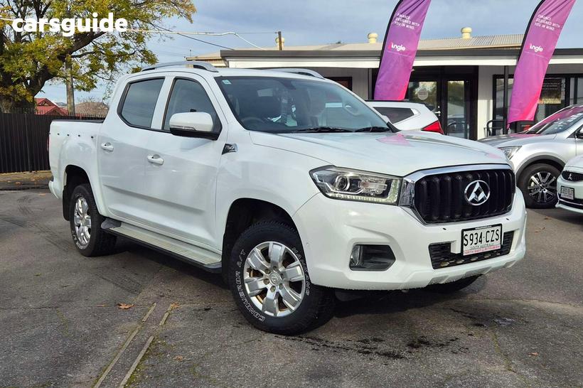 White 2018 LDV T60 Double Cab Utility Pro (4X4)