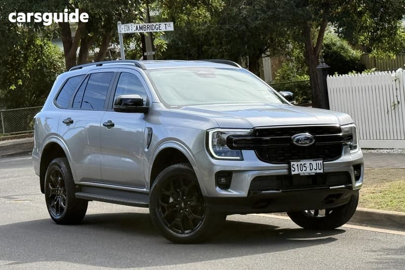 Silver 2025 Ford Everest Wagon Sport (4Wd)