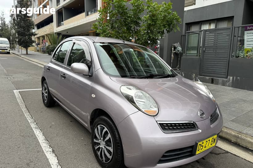 Silver 2010 Nissan Micra Hatchback