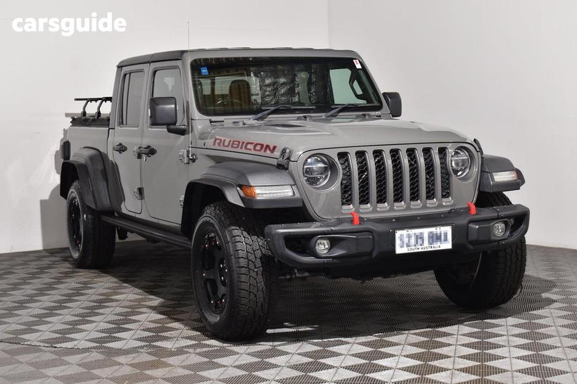 Grey 2021 Jeep Gladiator Dual Cab Utility Rubicon (4X4)