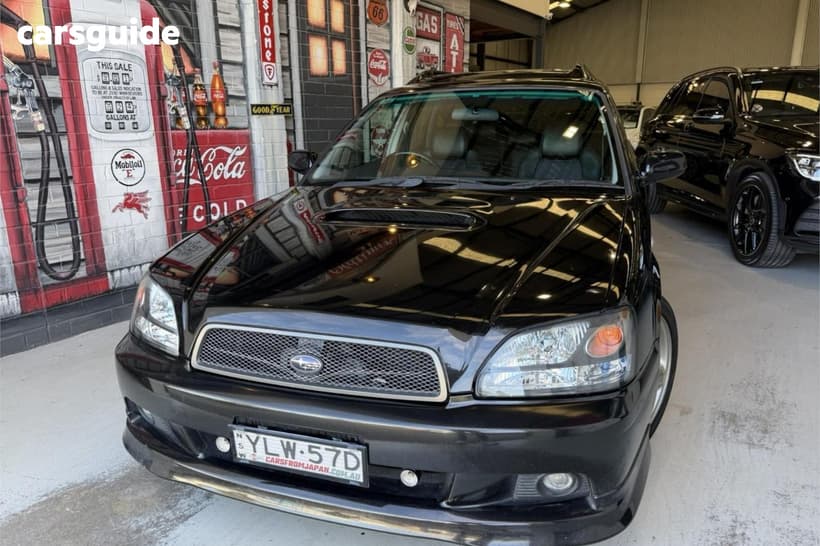Black 2002 Subaru Legacy SUV GT