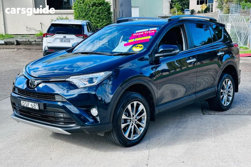 Blue 2017 Toyota RAV4 Wagon Cruiser (4X4)