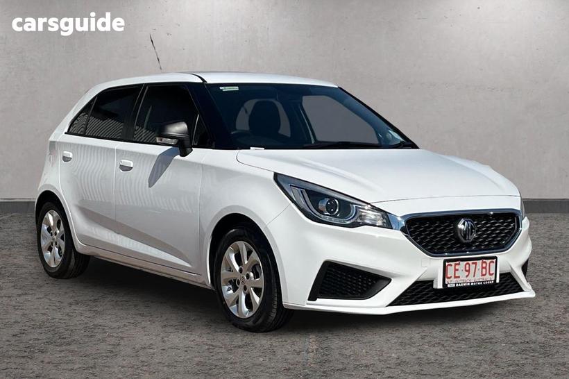 White 2022 MG MG3 Hatchback Core