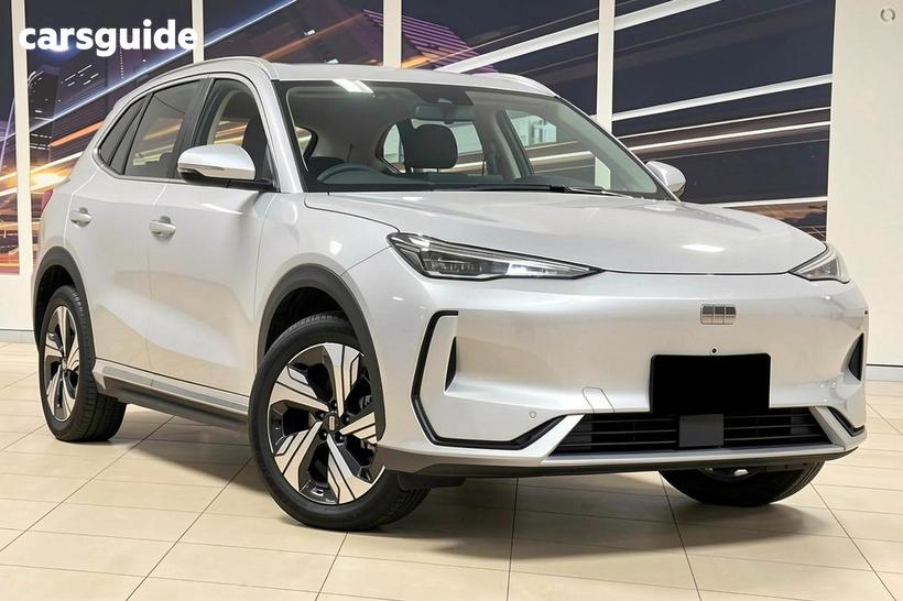 Silver 2026 Geely EX5 Wagon Inspire Extended Range