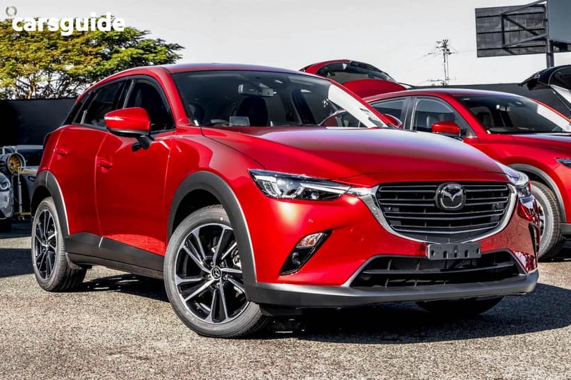 Red 2026 Mazda CX-3 Wagon G20 Evolve