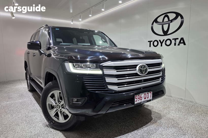 Black 2025 Toyota Landcruiser Wagon Lc300 Vx (4X4)