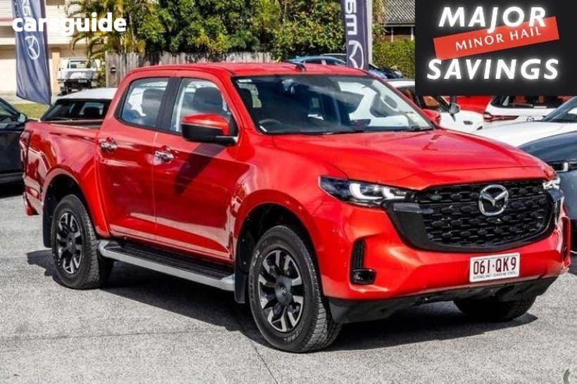 Red 2025 Mazda BT-50 Dual Cab Pick-up Xtr (4X4)
