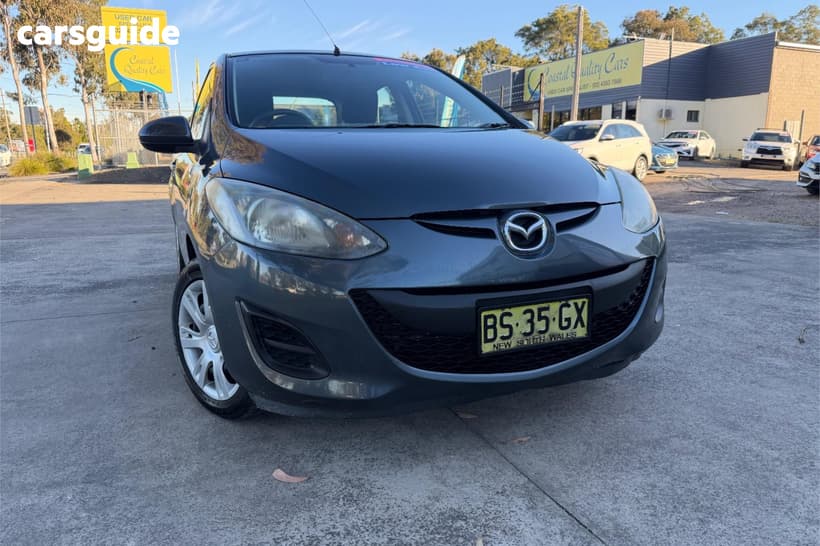 Grey 2012 Mazda 2 Hatchback Neo