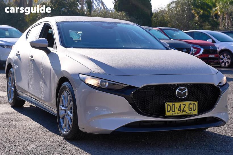 Beige 2025 Mazda 3 Hatchback G20 Pure