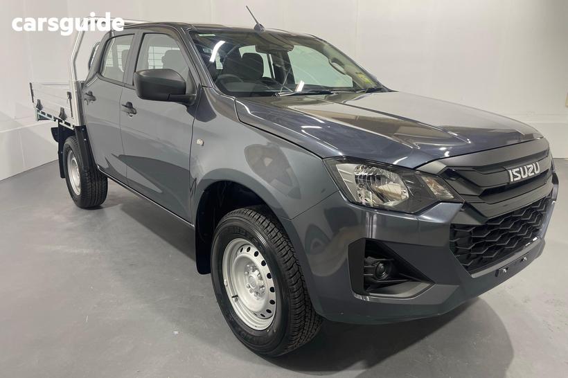 Grey 2026 Isuzu D-MAX Crew Cab Chassis Sx (4X4)