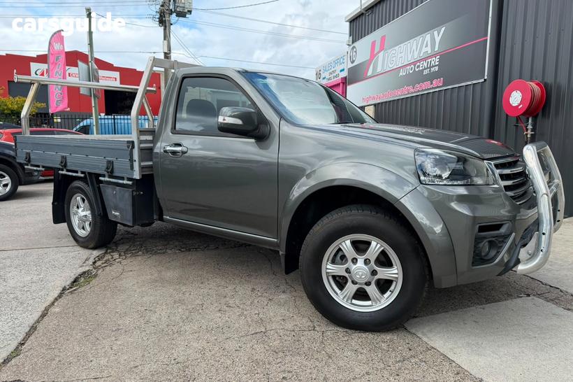 Grey 2019 Great Wall Steed Cab Chassis (4X4)