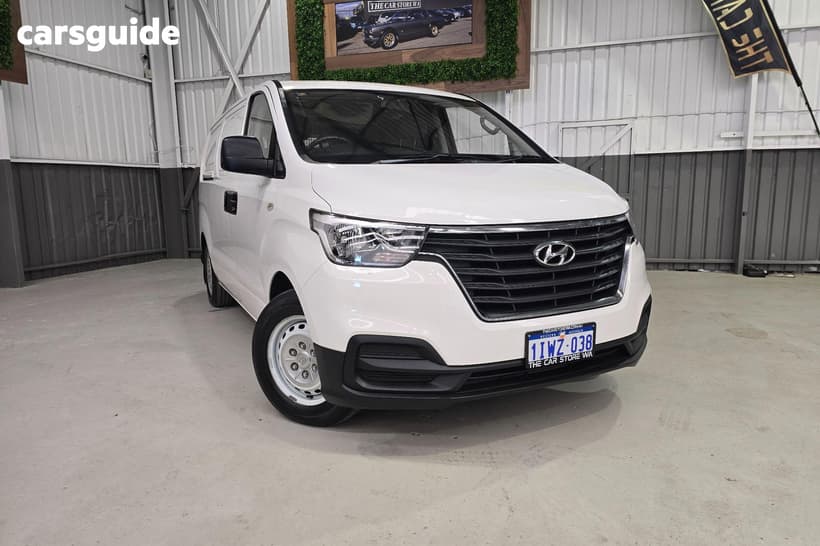 White 2020 Hyundai Iload Van 3S Twin Swing