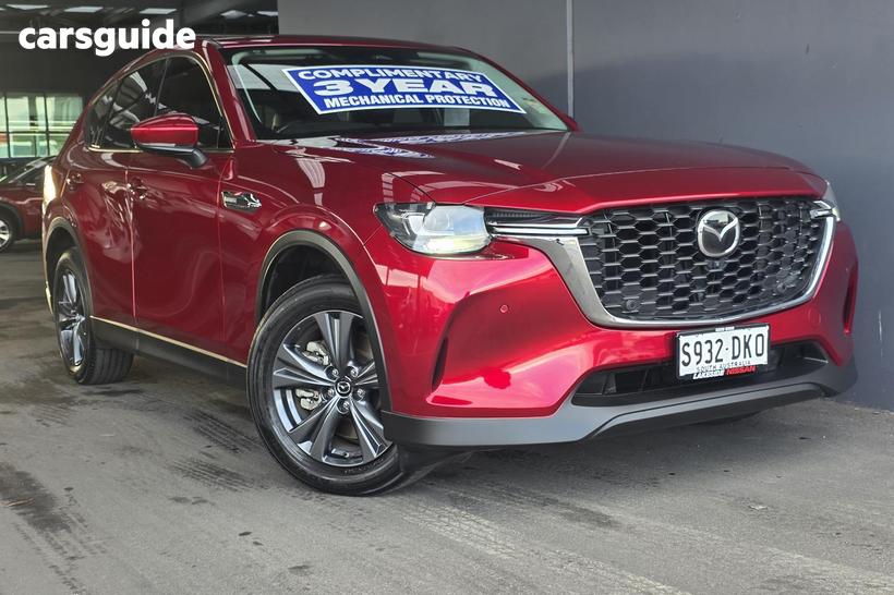 Red 2023 Mazda CX-60 Wagon G40E Evolve Hybrid
