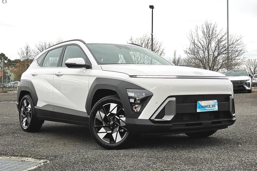 White 2025 Hyundai Kona Wagon