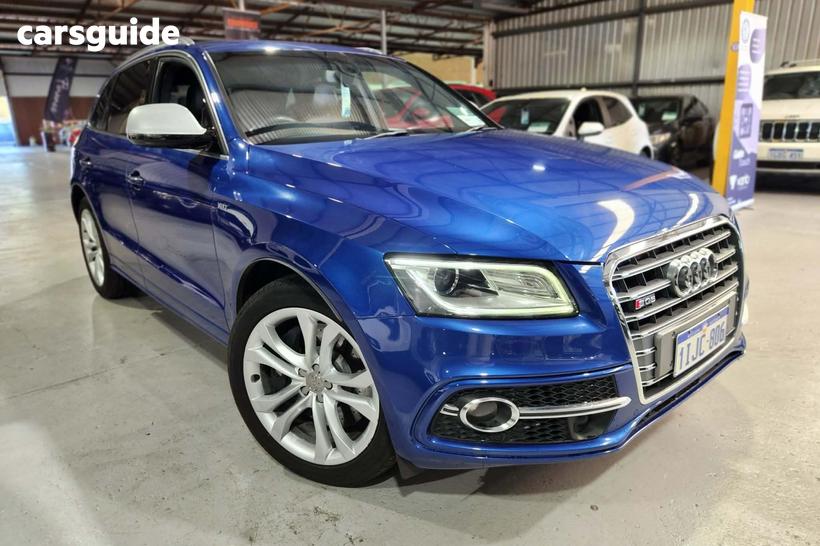 Blue 2016 Audi SQ5 Wagon 3.0 Tdi Quattro