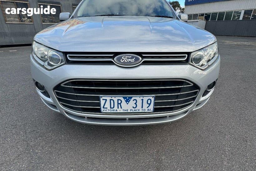 Silver 2012 Ford Territory Wagon Ts (Rwd)