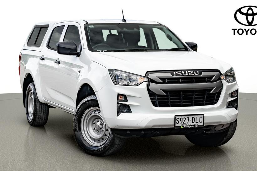 White 2021 Isuzu D-MAX Crew Cab Chassis Sx (4X2)