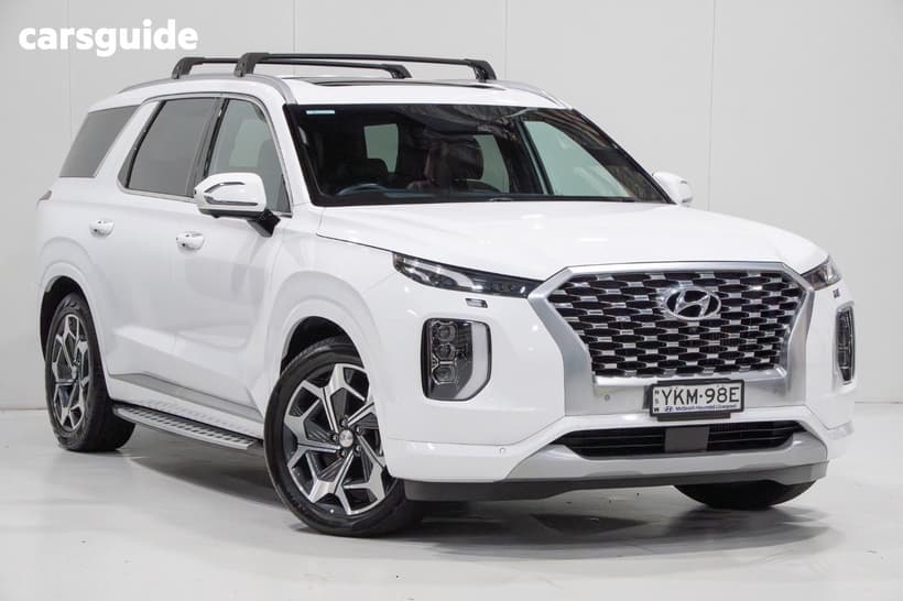 White 2022 Hyundai Palisade Wagon Highlander (7 Seat)