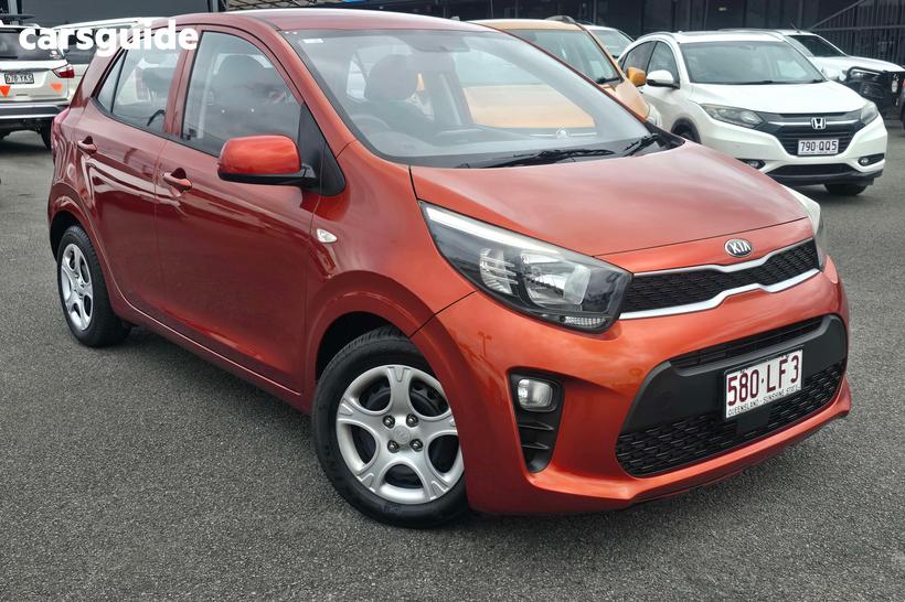 Orange 2017 Kia Picanto Hatchback S (Aeb)