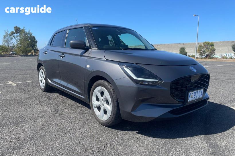 Grey 2024 Suzuki Swift Hatchback Hybrid Plus