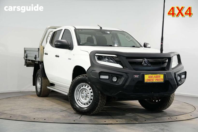 White 2020 Mitsubishi Triton Double Cab Pick Up Glx Adas (4X4)