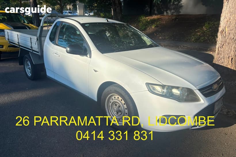 White 2013 Ford Falcon Cab Chassis