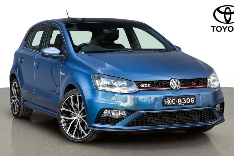 Blue 2016 Volkswagen Polo Hatchback Gti