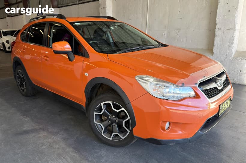 Orange 2012 Subaru XV Wagon 2.0I