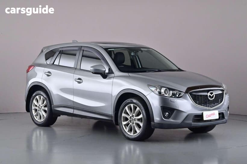Silver 2013 Mazda CX-5 Wagon Grand Tourer (4X4)