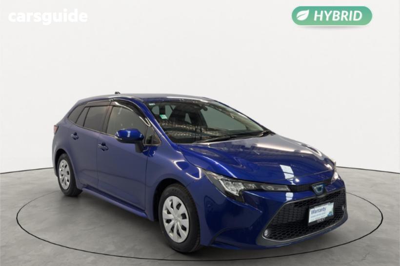 Blue 2021 Toyota Corolla SUV HYBRID G-X PLUS