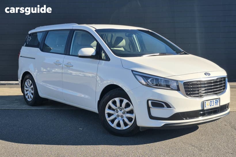 White 2020 Kia Carnival Wagon Sli