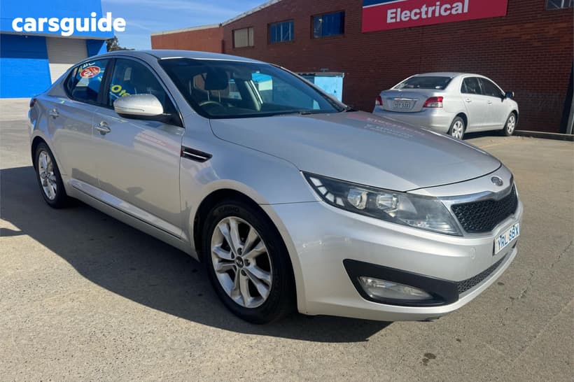 Silver 2012 Kia Optima Sedan Si