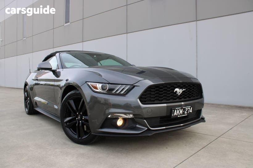Grey 2016 Ford Mustang Convertible 2.3 Gtdi