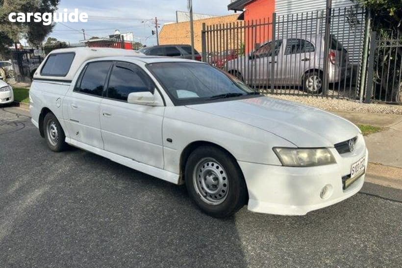 White 2005 Holden Crewman Crew Cab Utility