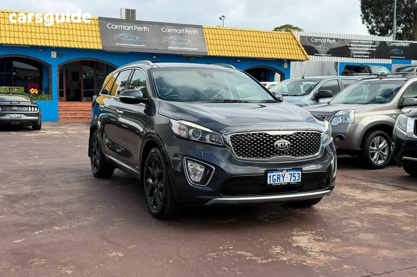 Grey 2015 Kia Sorento Wagon Platinum (4X4)