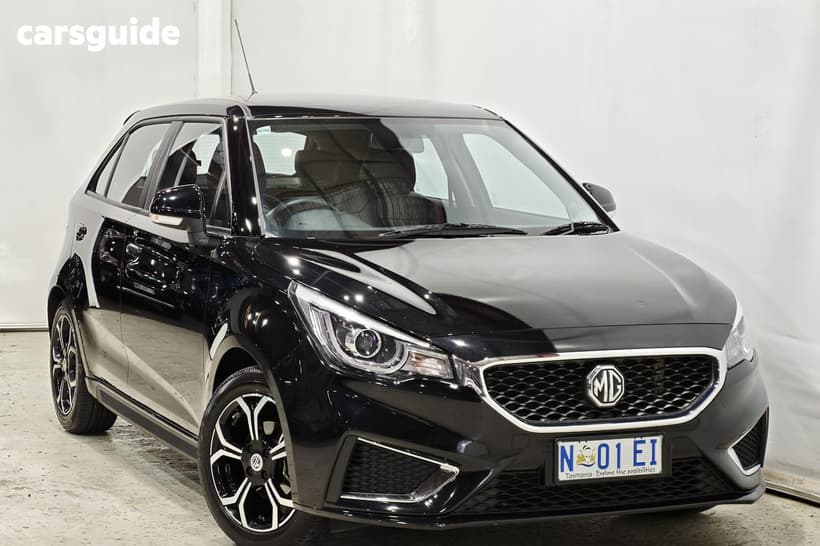 Black 2022 MG MG3 Hatchback Excite (With Navigation)