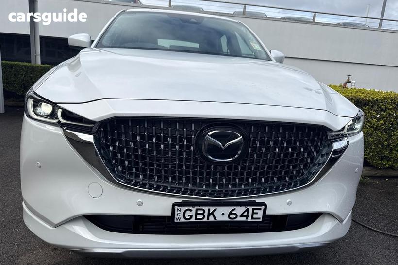 White 2025 Mazda CX-5 Wagon G35 Akera Turbo (Awd)