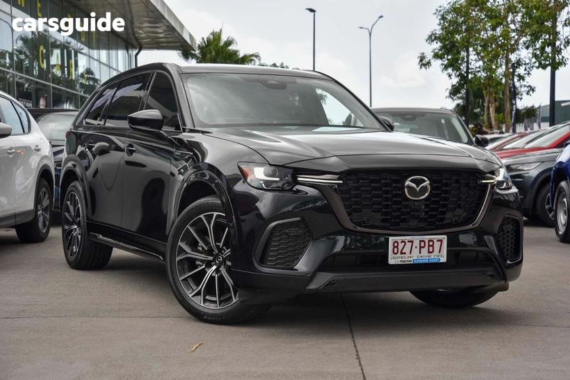 Black 2025 Mazda CX-70 Wagon G50E Azami
