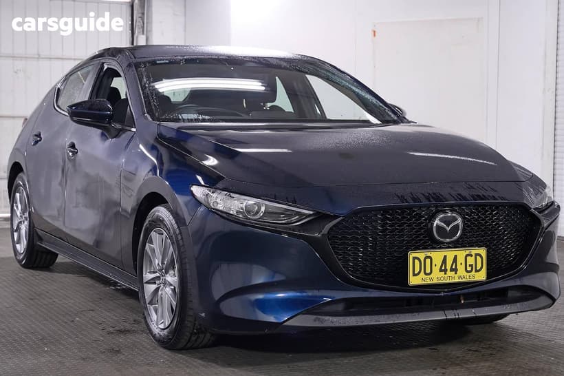 Blue 2025 Mazda 3 Hatchback G20 Pure