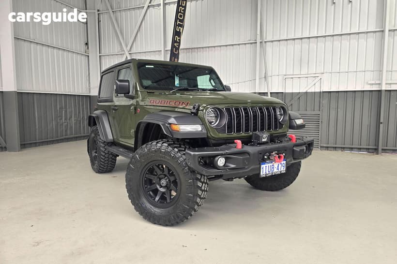 Green 2023 Jeep Wrangler Hardtop Rubicon (4X4) 2 Door