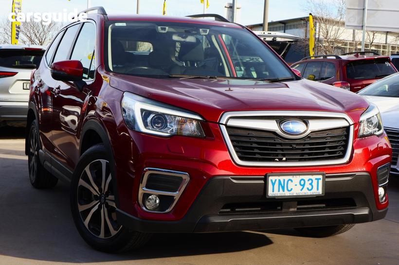 Red 2019 Subaru Forester Wagon 2.5I Premium (Awd)