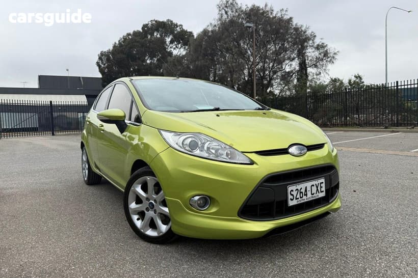 Green 2010 Ford Fiesta Hatchback Zetec