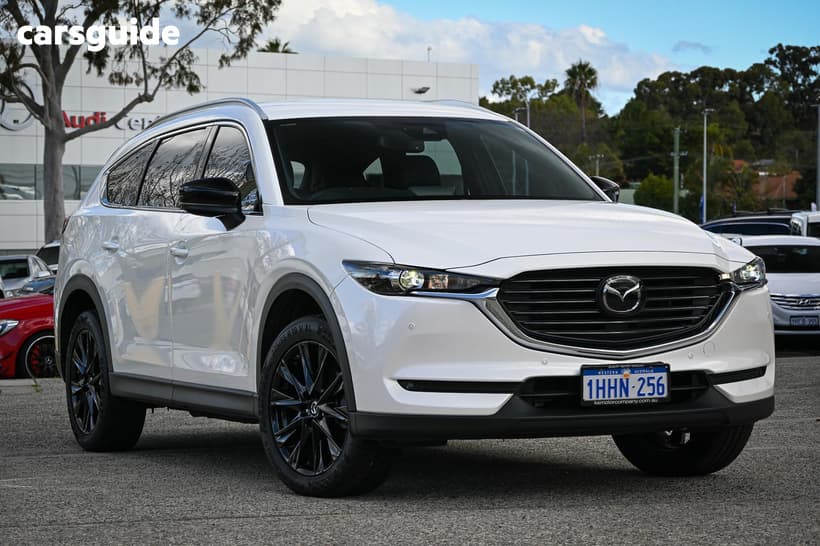 White 2021 Mazda CX-8 Wagon Touring Sp (Fwd)